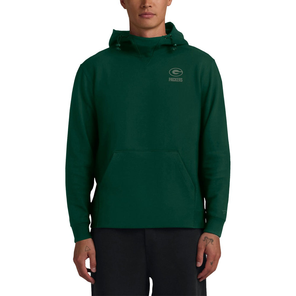 Green Bay Packers Fanatics Unisex Front Office Tonal Tri-Blend Pullover Hoodie