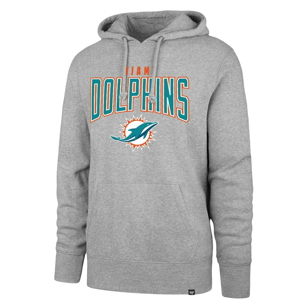 Miami Dolphins 47 brand '47 Headline Pullover Hoodie