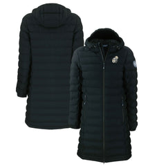 New Orleans Saints  Cutter & Buck Women's Throwback Logo Mission Ridge Repreve Eco Insulated Full-Zip Puffer Jacket