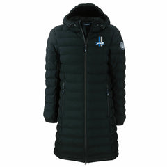 Detroit Lions  Cutter & Buck Women's Throwback Logo Mission Ridge Repreve Eco Insulated Full-Zip Puffer Jacket