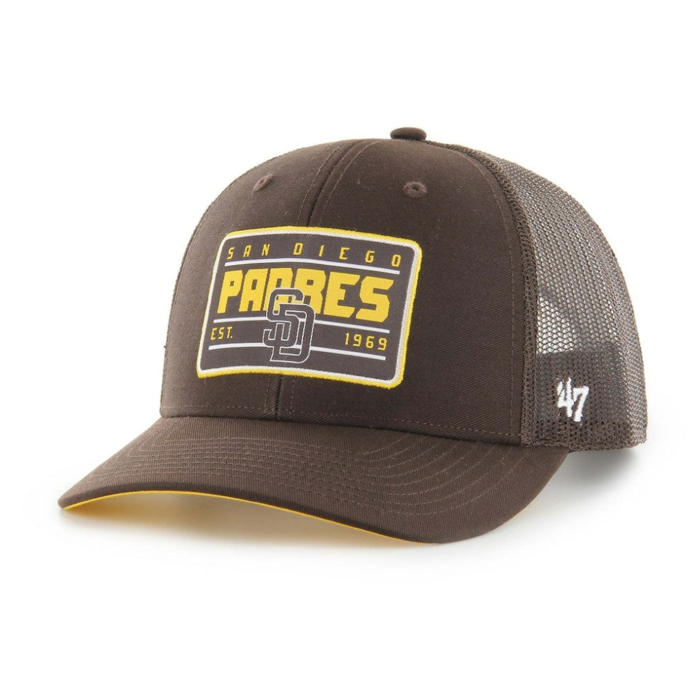 San Diego Padres '47 Hardline Trucker Adjustable Hat | MLB Online