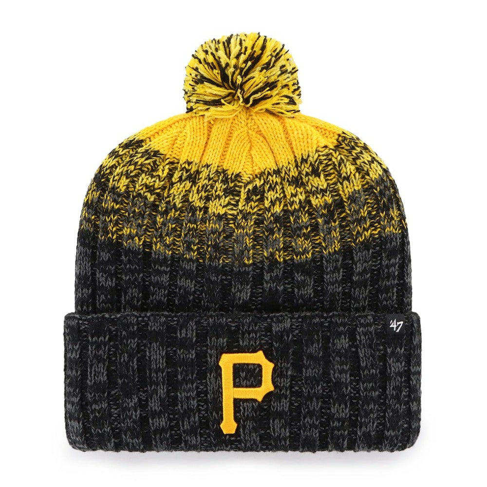 Pittsburgh Pirates '47 Cascade Cuffed Knit Hat with Pom | MLB For sale
