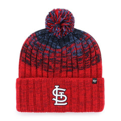 St. Louis Cardinals '47 Cascade Cuffed Knit Hat with Pom | MLB Outlet