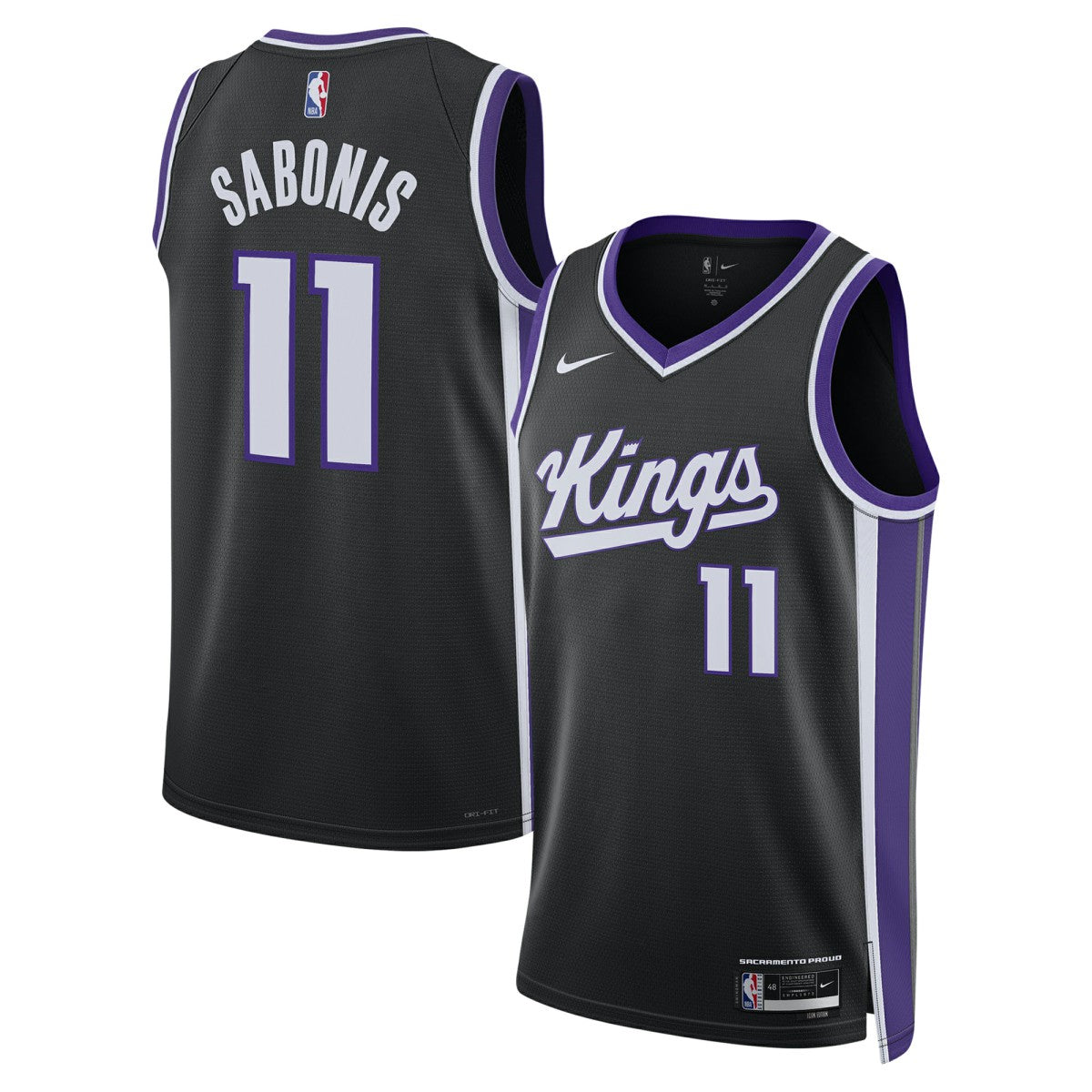 Domantas Sabonis Sacramento Kings Unisex Swingman Player Jersey Outlet
