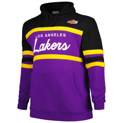 Los Angeles Lakers Big & Tall Hardwood Classics Head Coach Pullover Hoodie For Sale