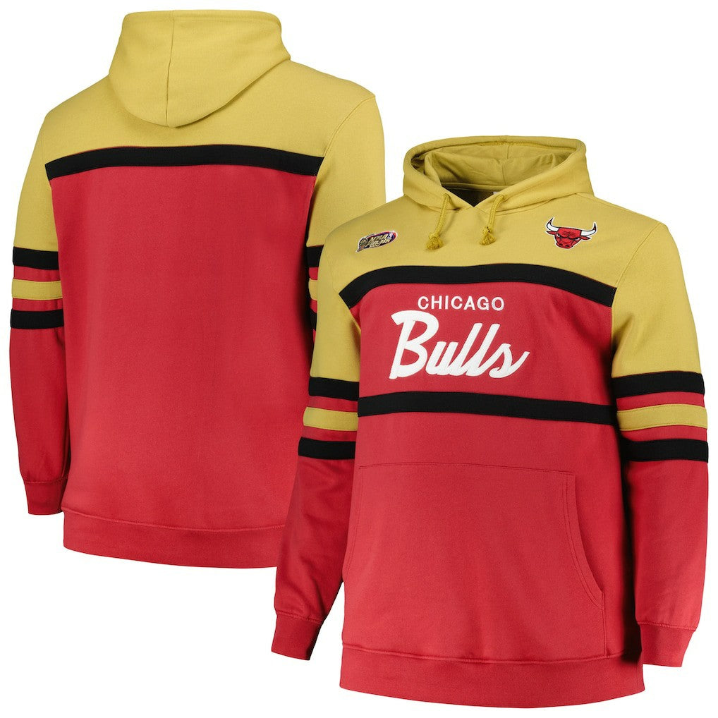 Chicago Bulls Big & Tall Hardwood Classics Head Coach Pullover Hoodie Discount