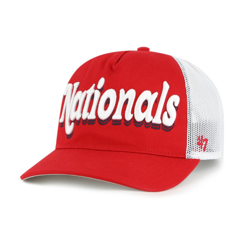 Washington Nationals '47 Women's Biloxi Hitch Adjustable Hat | MLB Shop