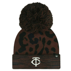 Minnesota Twins '47 Women's Rosette Cuffed Knit Hat with Pom | MLB Shop