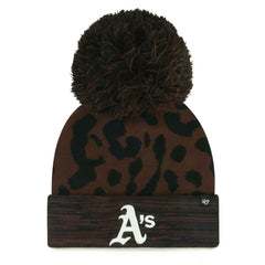 Athletics '47 Women's Rosette Cuffed Knit Hat with Pom | MLB Near me