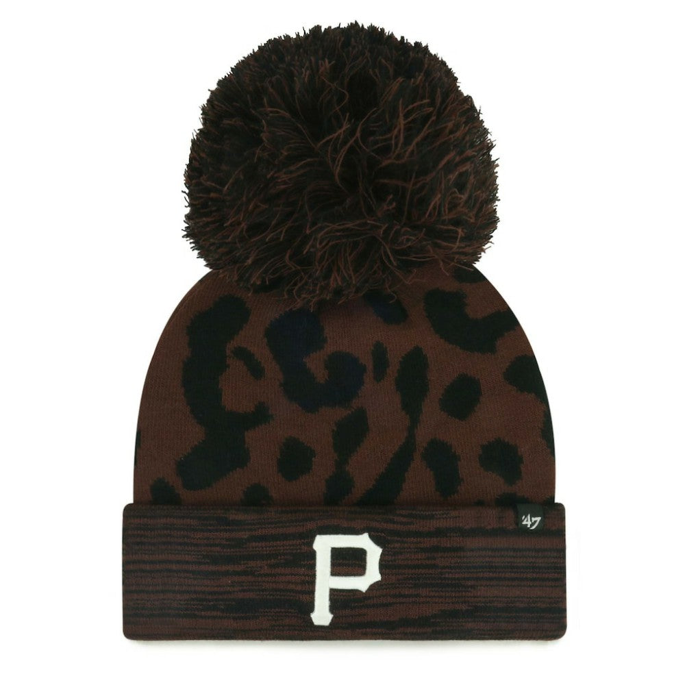 Pittsburgh Pirates '47 Women's Rosette Cuffed Knit Hat with Pom | MLB On Sale