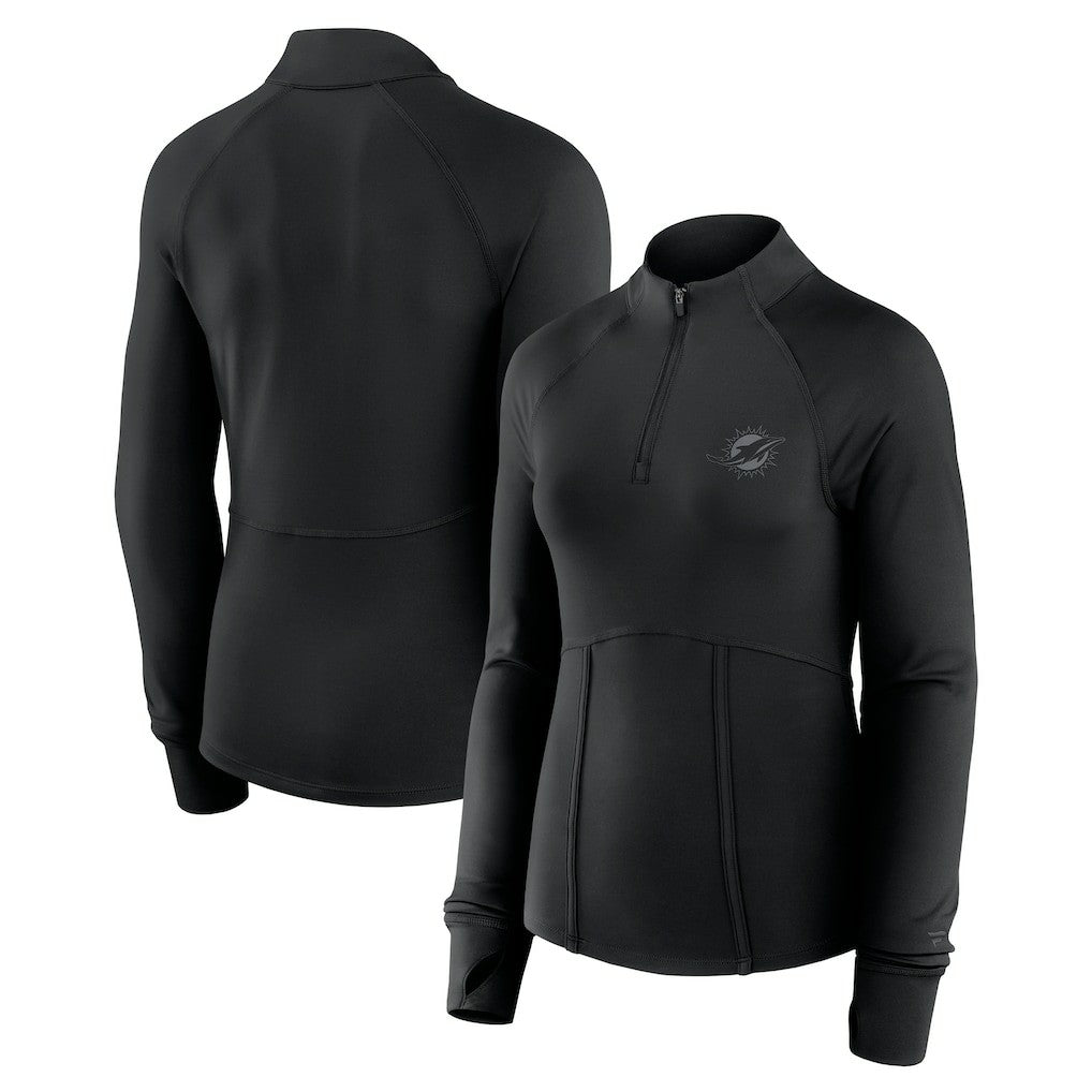 Miami Dolphins Fanatics Women's Elements Quarter-Zip Jacket