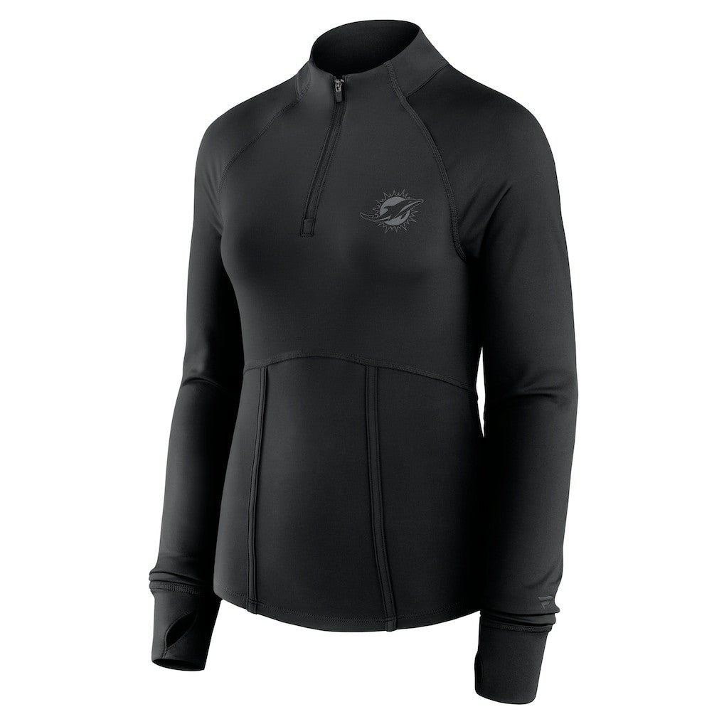 Miami Dolphins Fanatics Women's Elements Quarter-Zip Jacket