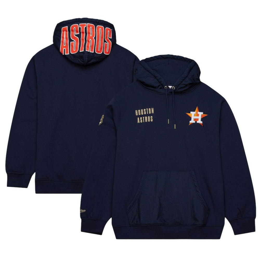 Houston Astros Mitchell & Ness Team OG 2.0 Current Logo Pullover Hoodie | MLB Discount