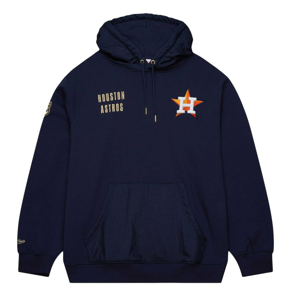 Houston Astros Mitchell & Ness Team OG 2.0 Current Logo Pullover Hoodie | MLB Discount