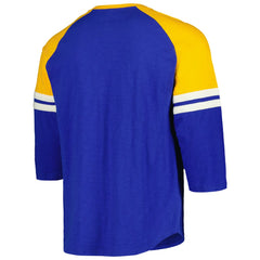 Milwaukee Brewers Mitchell & Ness Cooperstown Collection Legendary Raglan Slub Henley 3/4-Sleeve T-Shirt | MLB Near me