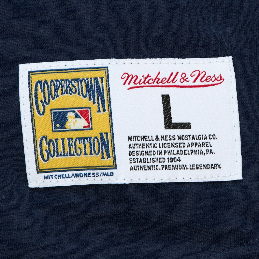 Houston Astros Mitchell & Ness Cooperstown Collection Legendary Raglan Slub Henley 3/4-Sleeve T-Shirt | MLB New