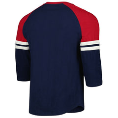 St. Louis Cardinals Mitchell & Ness Cooperstown Collection Legendary Raglan Slub Henley Three-Quarter Sleeve T-Shirt | MLB Near me