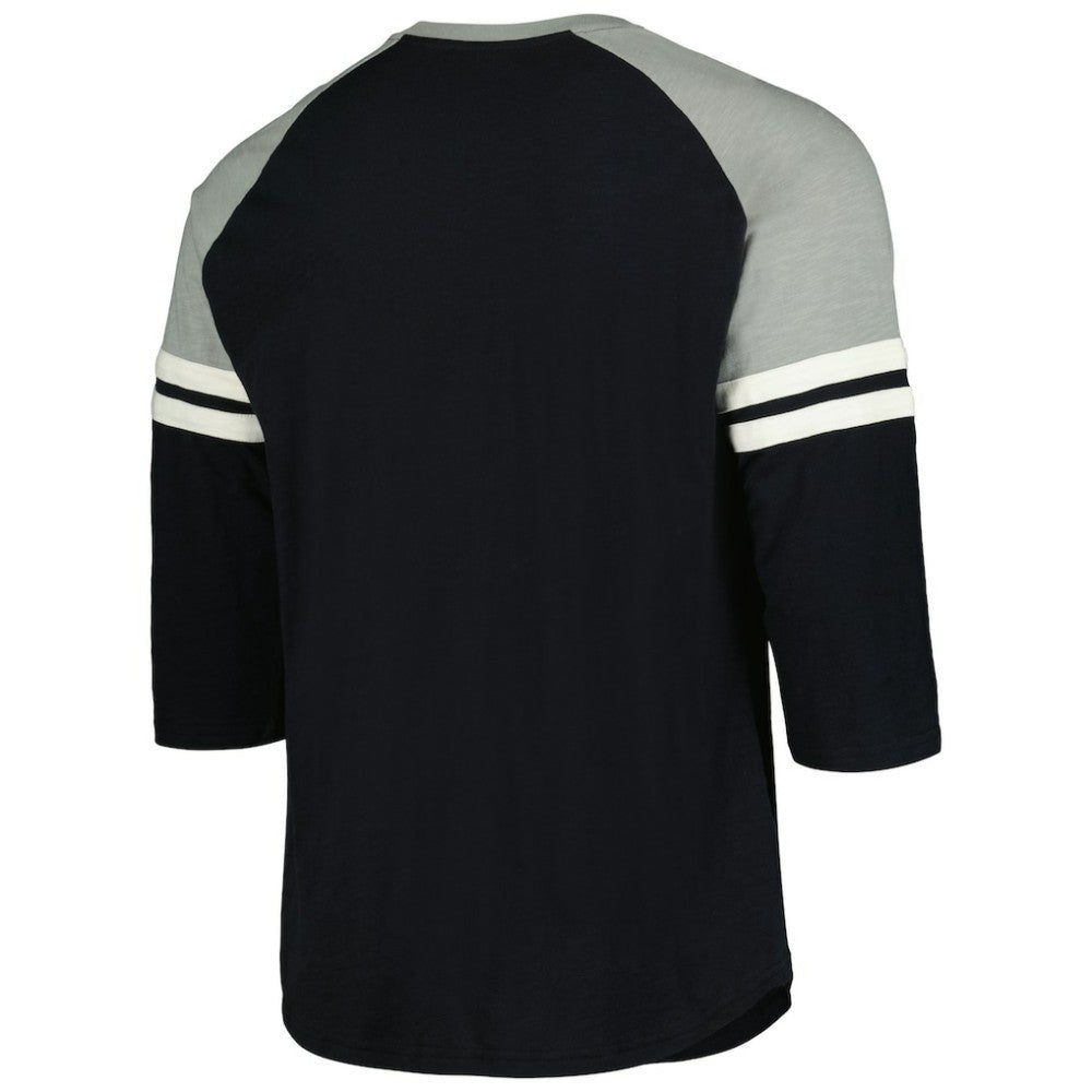 Chicago White Sox Mitchell & Ness Cooperstown Collection Legendary Raglan Slub Henley 3/4-Sleeve T-Shirt | MLB Near me