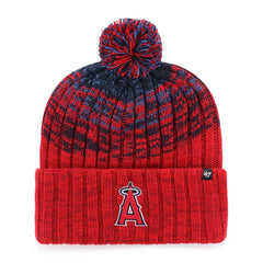 Los Angeles Angels '47 Youth Cascade Cuffed Knit Hat with Pom  | MLB Discount
