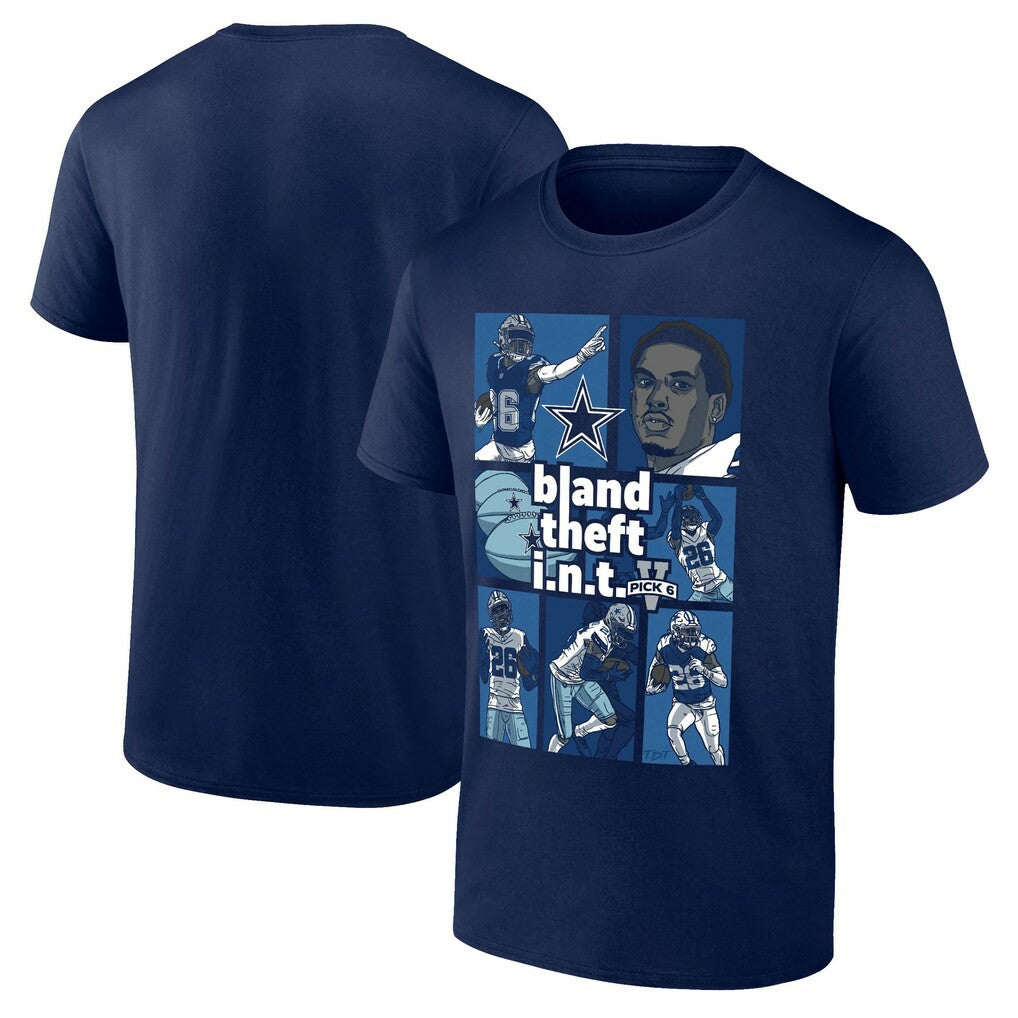Dallas Cowboys Fanatics DaRon Bland  Pick Six T-Shirt