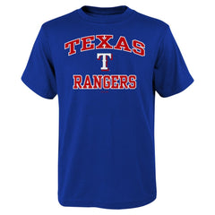 Texas Rangers Youth Heart & Soul T-Shirt | MLB On Sale