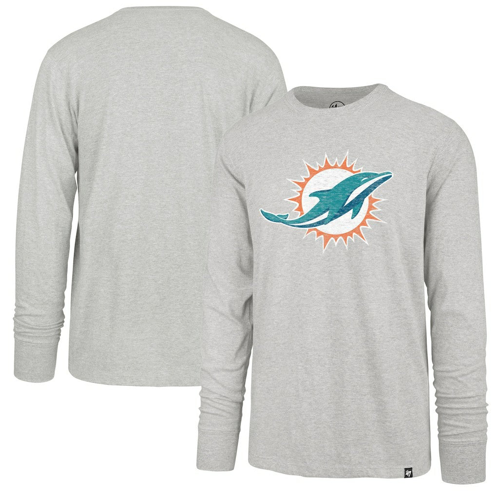 Miami Dolphins 47 brand '47 Premier Franklin Long Sleeve T-Shirt