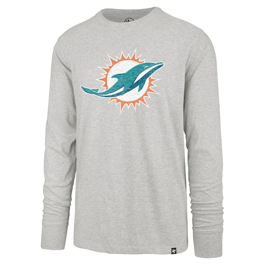 Miami Dolphins 47 brand '47 Premier Franklin Long Sleeve T-Shirt