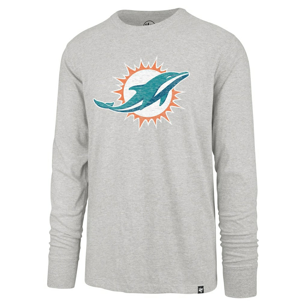 Miami Dolphins 47 brand '47 Premier Franklin Long Sleeve T-Shirt