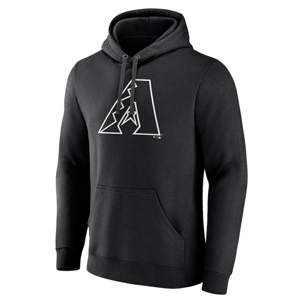 Arizona Diamondbacks Monochrome Personalized Name & Number Pullover Hoodie | MLB US