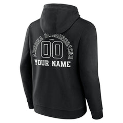 Arizona Diamondbacks Monochrome Personalized Name & Number Pullover Hoodie | MLB US