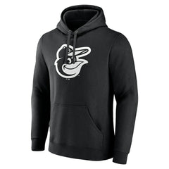 Baltimore Orioles Monochrome Personalized Name & Number Pullover Hoodie | MLB New