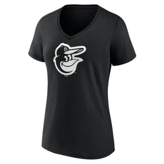 Baltimore Orioles Women's Monochrome Personalized Name & Number V-Neck T-Shirt | MLB Online