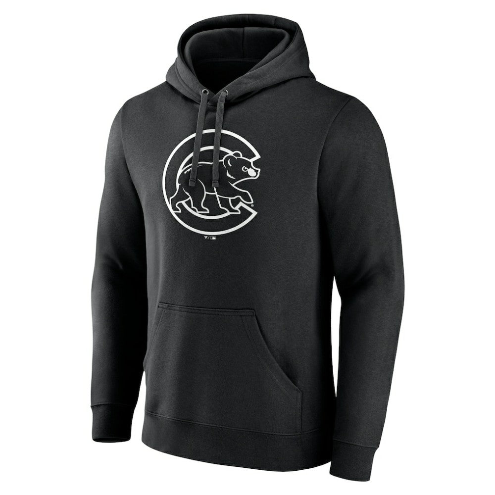 Chicago Cubs Monochrome Personalized Name & Number Pullover Hoodie | MLB Online