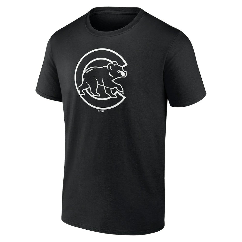 Chicago Cubs Monochrome Personalized Name & Number T-Shirt | MLB Outlet
