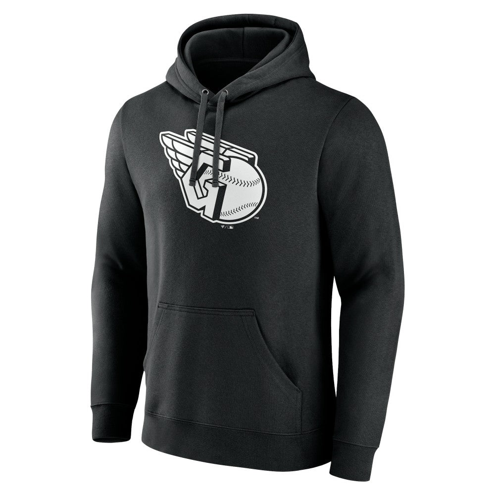 Cleveland Guardians Monochrome Personalized Name & Number Pullover Hoodie | MLB Shop