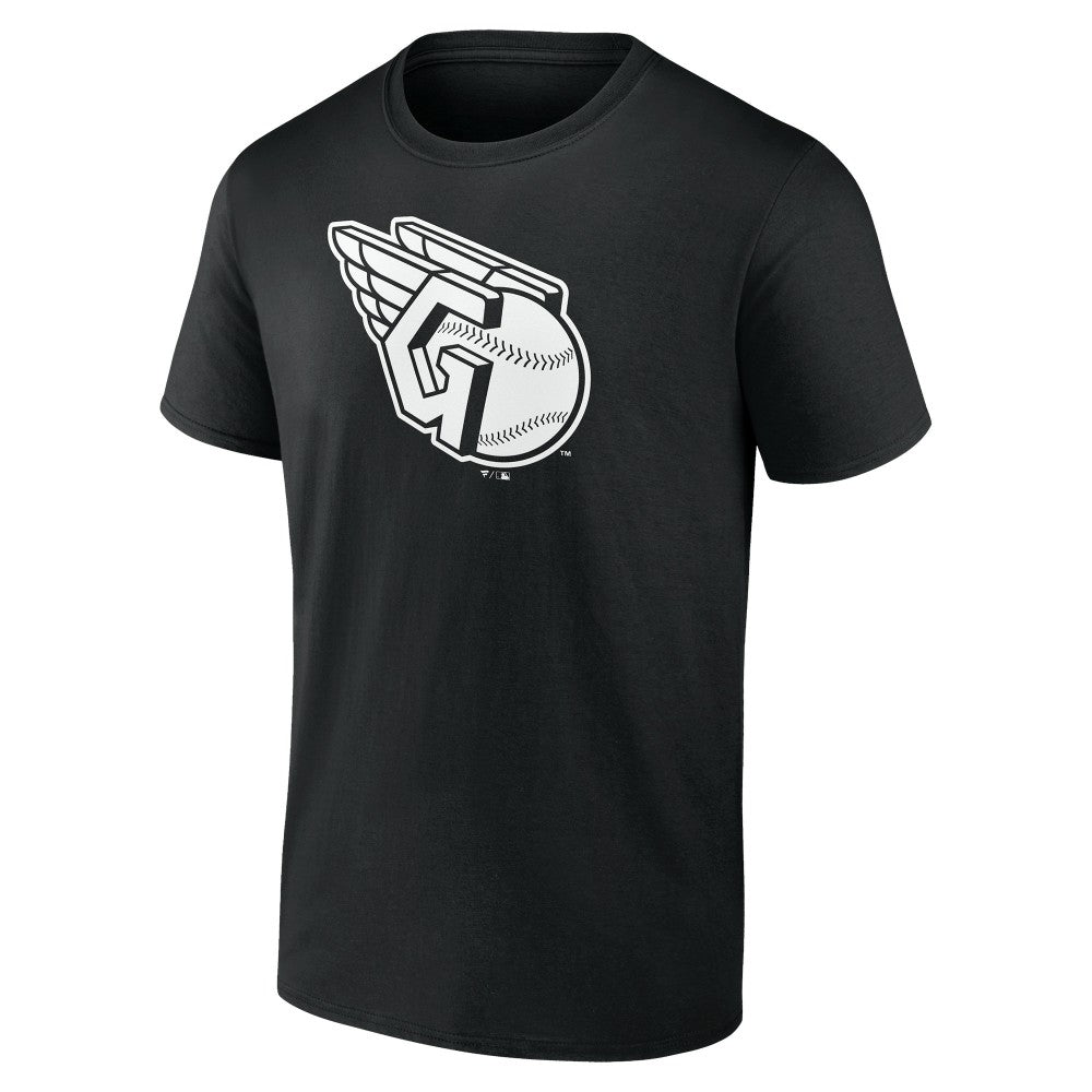 Cleveland Guardians Monochrome Personalized Name & Number T-Shirt | MLB Shop