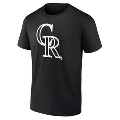 Colorado Rockies Monochrome Personalized Name & Number T-Shirt | MLB Outlet