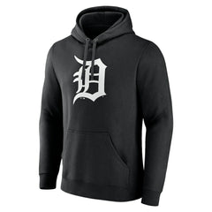 Detroit Tigers Monochrome Personalized Name & Number Pullover Hoodie | MLB Discount