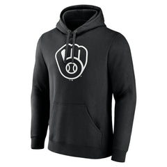 Milwaukee Brewers Monochrome Personalized Name & Number Pullover Hoodie | MLB Online