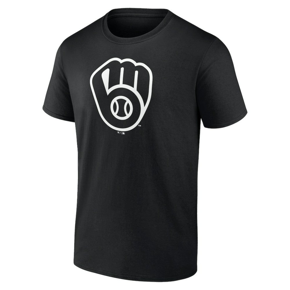 Milwaukee Brewers Monochrome Personalized Name & Number T-Shirt | MLB US