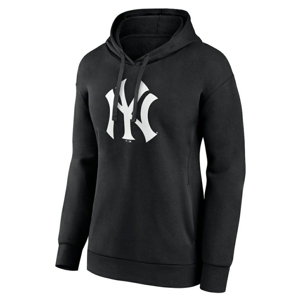 New York Yankees Women's Monochrome Personalized Name & Number Pullover Hoodie | MLB Discount