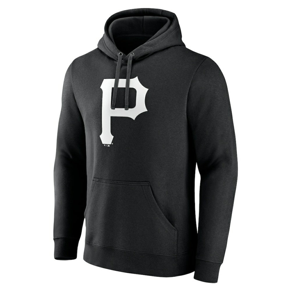 Pittsburgh Pirates Monochrome Personalized Name & Number Pullover Hoodie | MLB Outlet