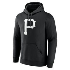 Pittsburgh Pirates Monochrome Personalized Name & Number Pullover Hoodie | MLB Outlet
