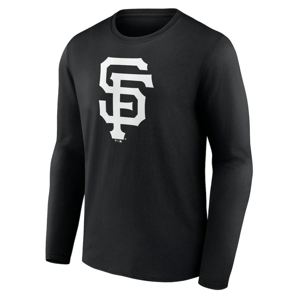 San Francisco Giants Monochrome Personalized Name & Number Long Sleeve T-Shirt | MLB US