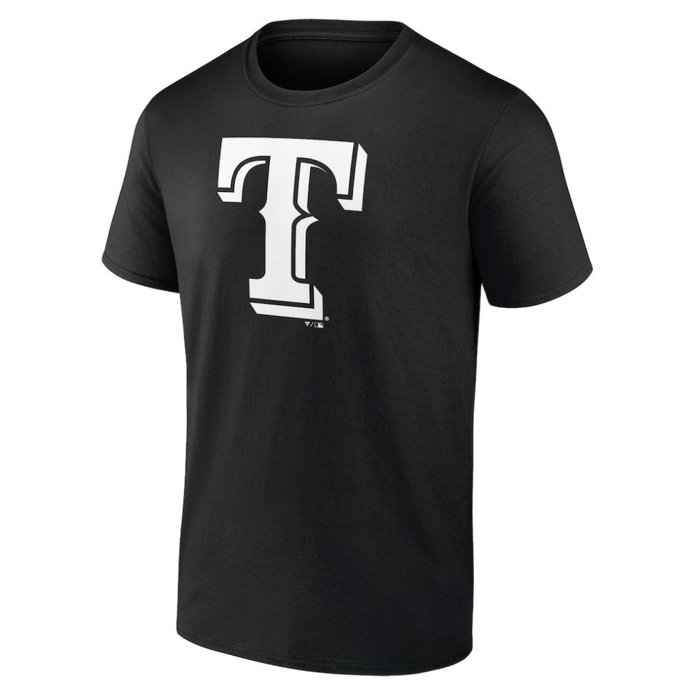 Texas Rangers Monochrome Personalized Name & Number T-Shirt | MLB Sale
