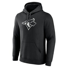 Toronto Blue Jays Monochrome Personalized Name & Number Pullover Hoodie | MLB Discount