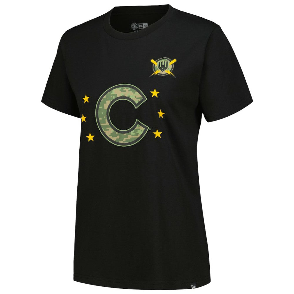 Chicago Cubs New Era Women's Armed Forces Day T-Shirt | MLB Discount