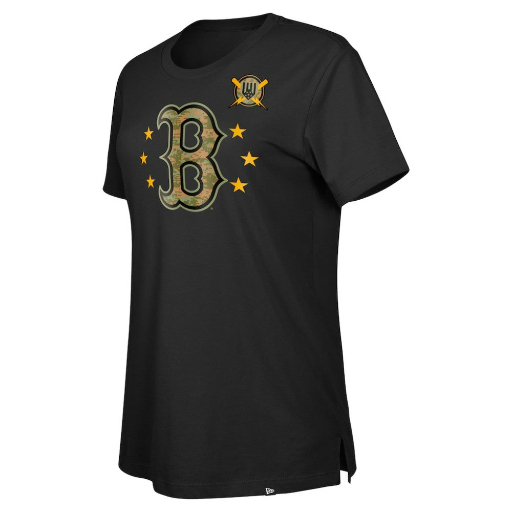 Boston Red Sox New Era Women's Armed Forces Day T-Shirt | MLB New