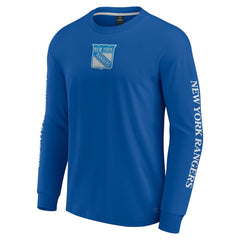 New York Rangers Fanatics Elements Strive Long Sleeve T-Shirt For Sale