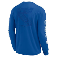 New York Rangers Fanatics Elements Strive Long Sleeve T-Shirt For Sale
